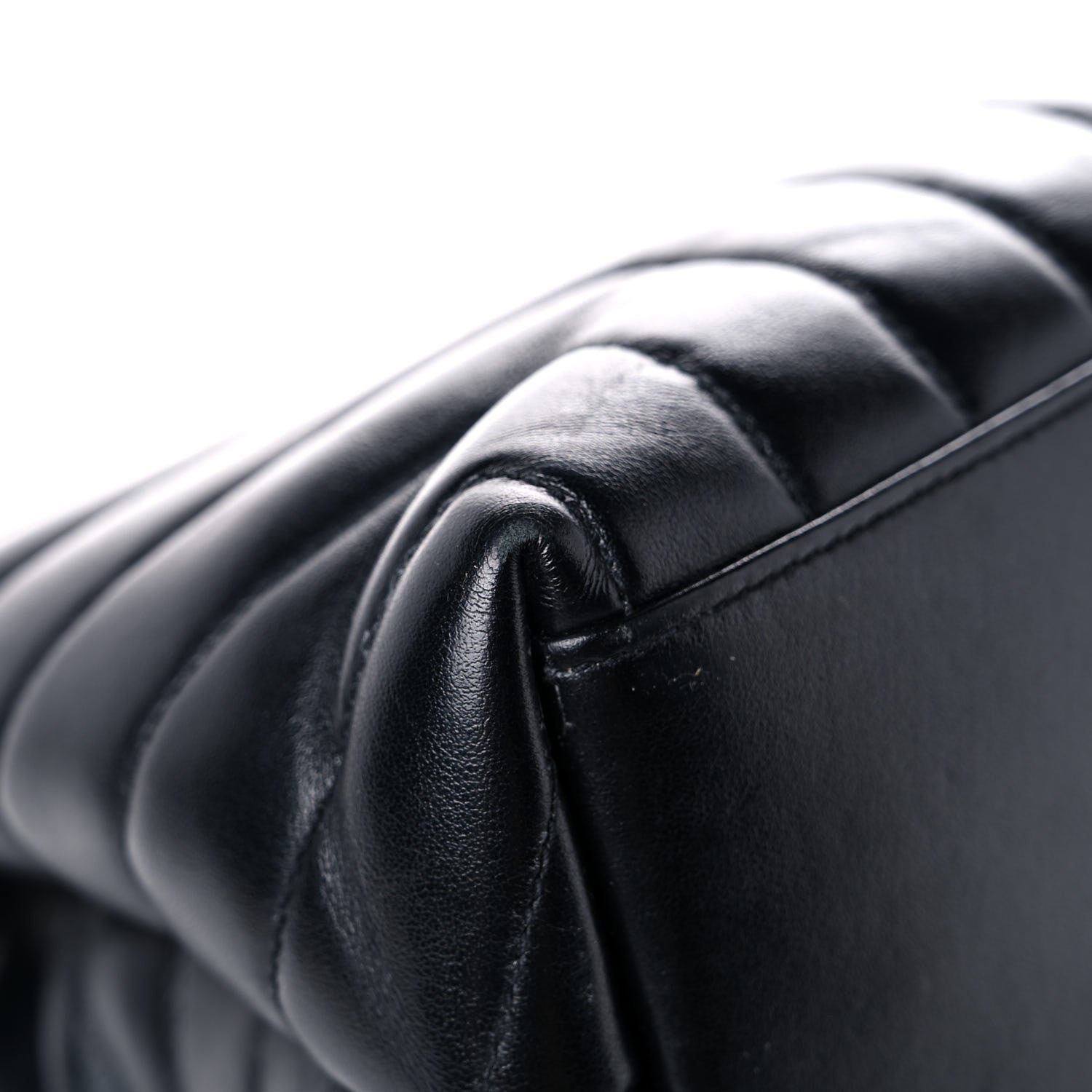Saint Laurent Calfskin Y Quilted Monogram Medium Loulou Chain Satchel Black 10 of 18