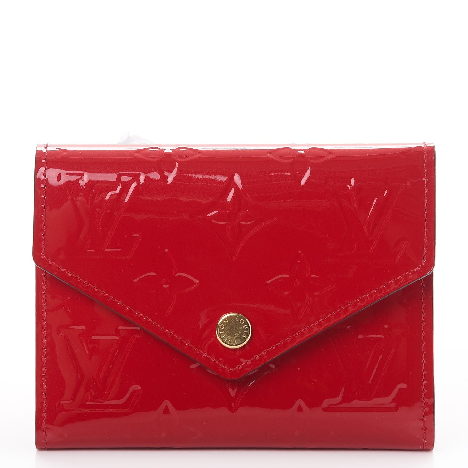 Louis Vuitton Vernis Victorine Wallet Cherry 1 of 8