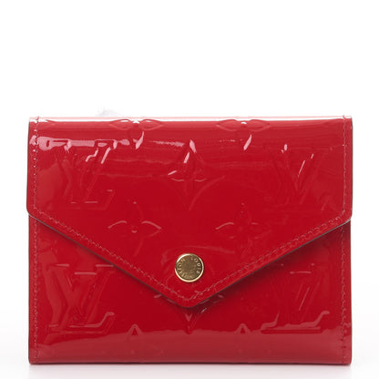 Louis Vuitton Vernis Victorine Wallet Cherry 1 of 8