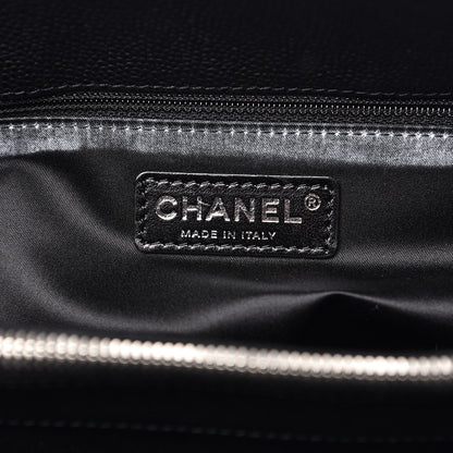 Chanel Caviar Quilted Grand Shopping Tote GST Black 5 of 10