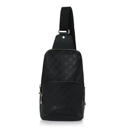 Louis Vuitton Damier Infini Avenue Sling Bag Onyx 1 of 8