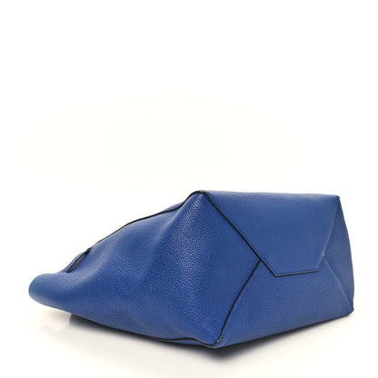Celine Soft Grained Calfskin Small Belt Cabas Phantom Deep Blue 4 of 10
