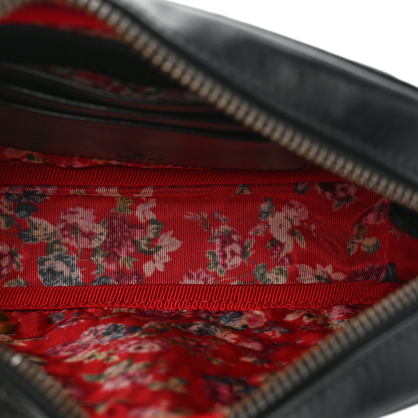 Calfskin Trapuntata Web Mini GG Shoulder Bag Black