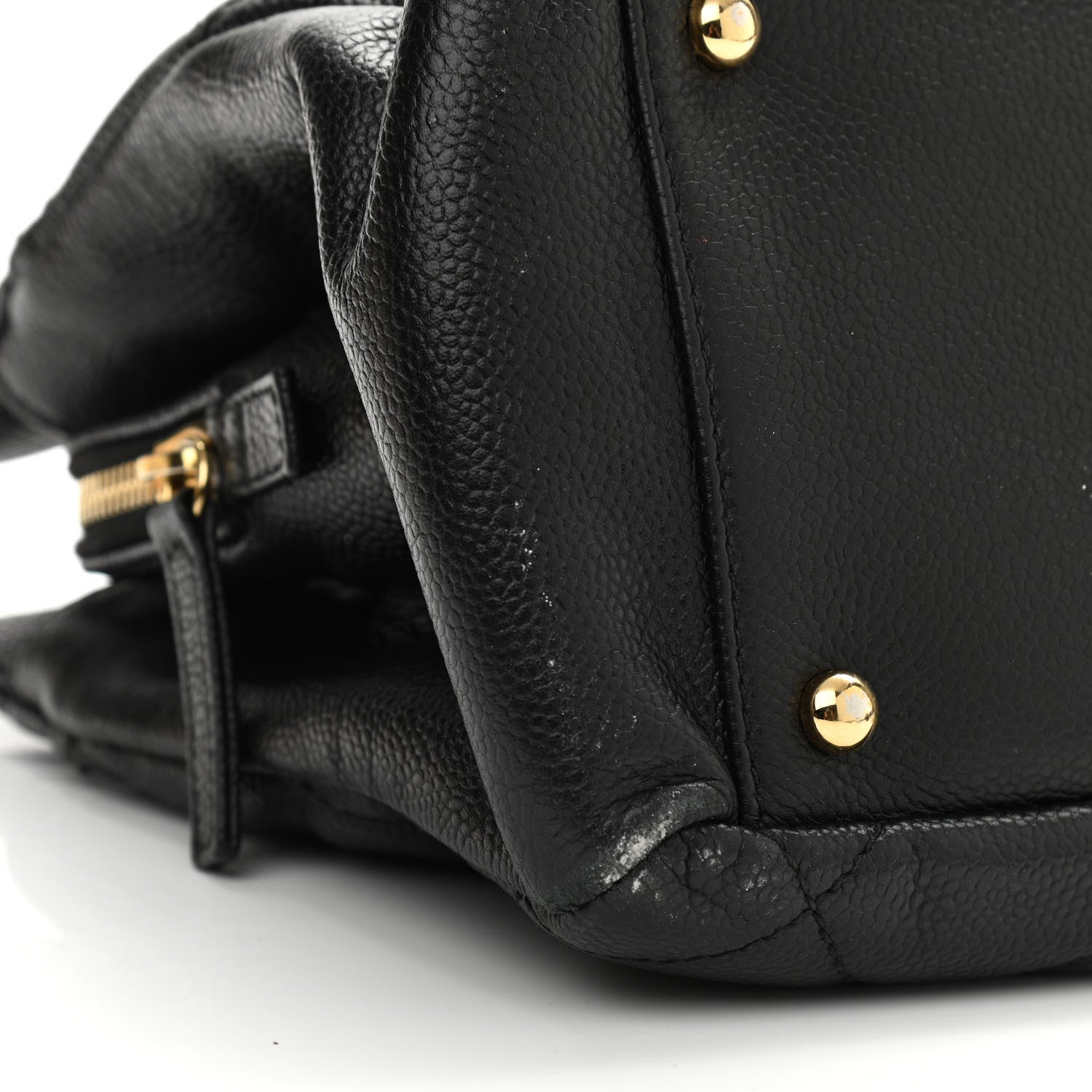 Chanel Caviar Quilted Timeless CC Soft Tote Black 10 of 11