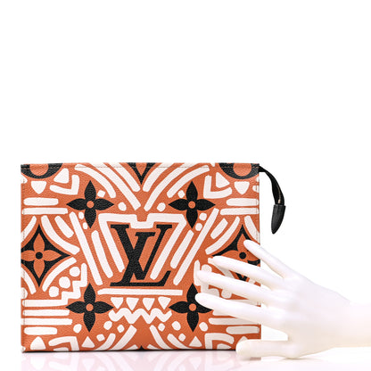 Louis Vuitton Monogram Giant Crafty Pochette Toiletry 26 Creme Caramel 2 of 10
