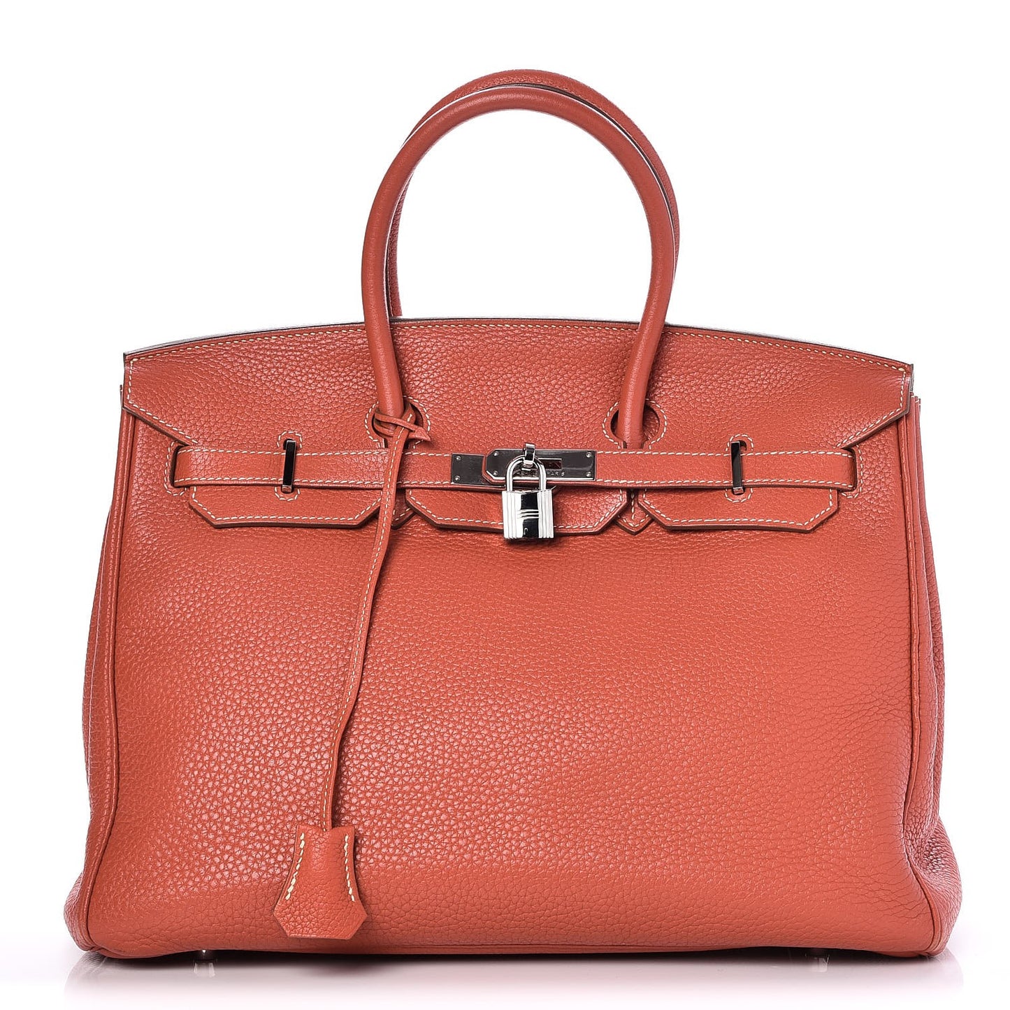 Taurillon Clemence Birkin 35 Sanguine