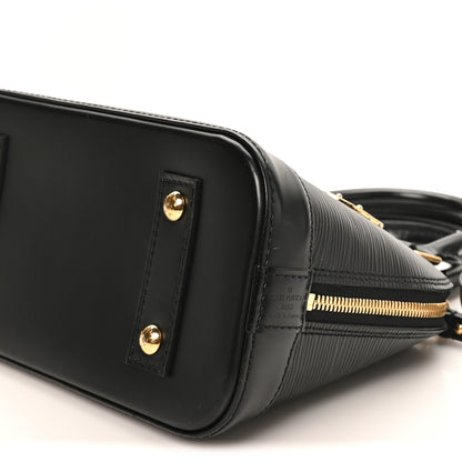 Louis Vuitton Epi Love Lock Alma BB Black 9 of 10