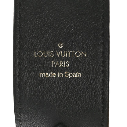Louis Vuitton Snakeskin Bandouliere Shoulder Strap Black 3 of 3