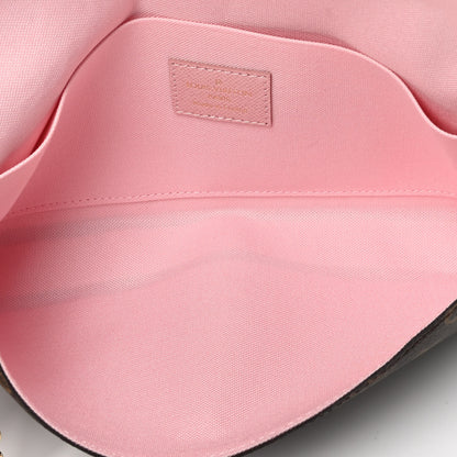 Louis Vuitton Monogram My LV World Tour Pochette Felicie Chain Wallet Rose Ballerine 6 of 10