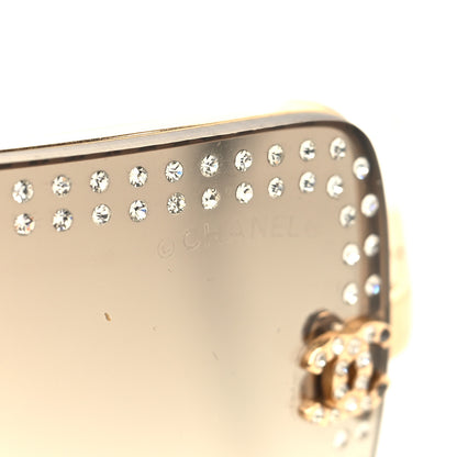Chanel Crystal CC Logo Sunglasses 4105-B Gold 7 of 8
