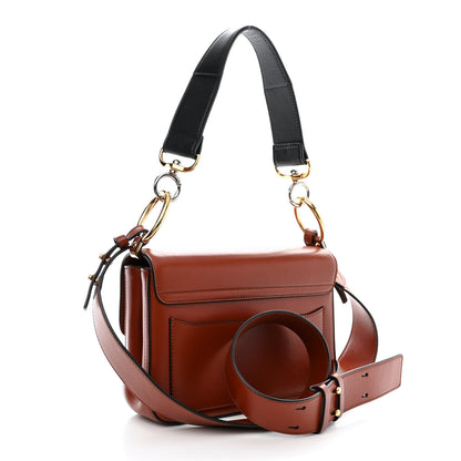 Chloe Calfskin Small C Double Carry Sepia Brown 3 of 10