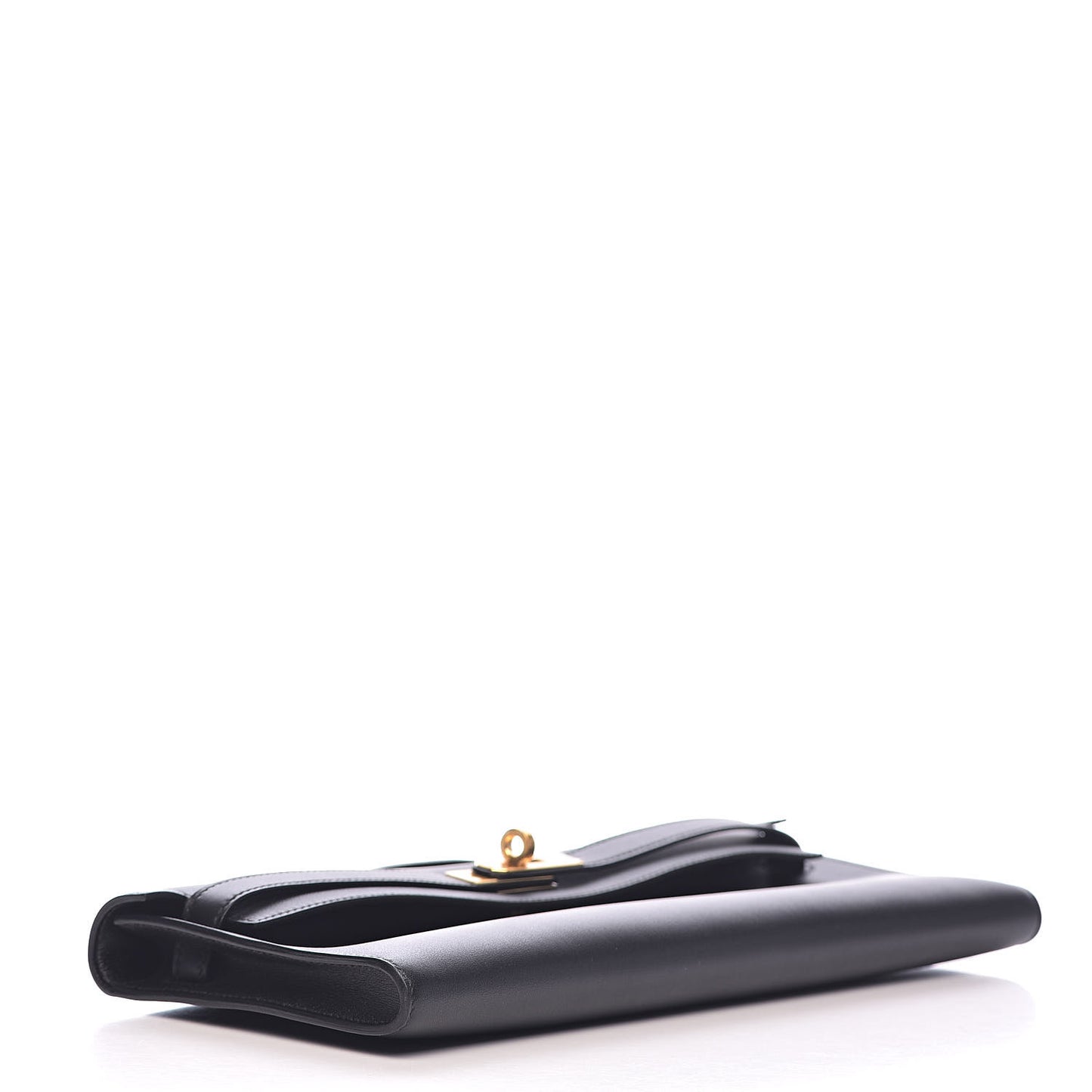 Swift Kelly Cut Clutch Pochette Black