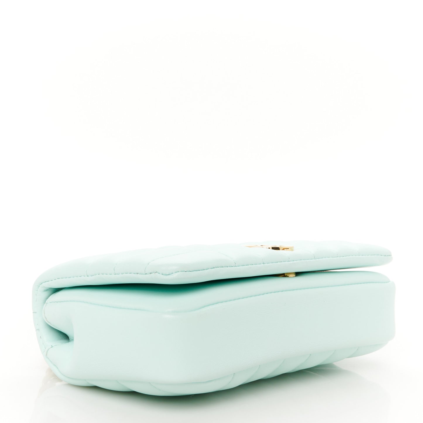 Lambskin Quilted Mini Lola Bag Cool Mint