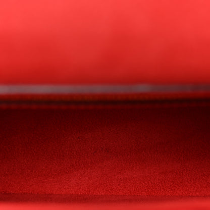 Louis Vuitton Epi Mini Looping Castillan Red 5 of 10