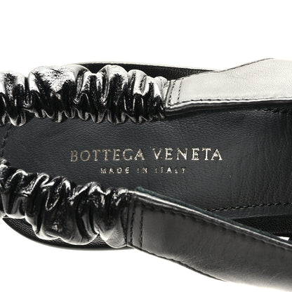 Bottega Veneta Nappa Point Sling Back Pumps 40.5 Black 6 of 8