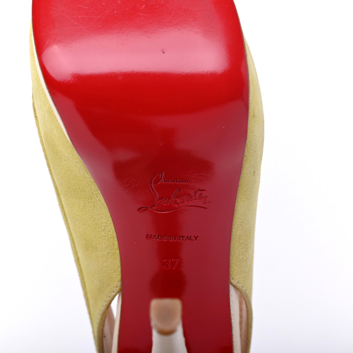 Suede Jefferson Plato 140 Pumps 37 Light Green