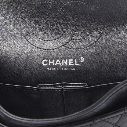 Chanel Iridescent Calfskin Quilted 2.55 Reissue 224 Flap Black 6 of 13