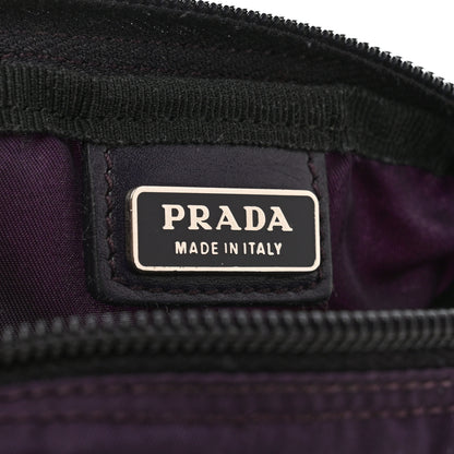 Prada Nylon Tessuto Cosmetic Pouch Purple 6 of 9