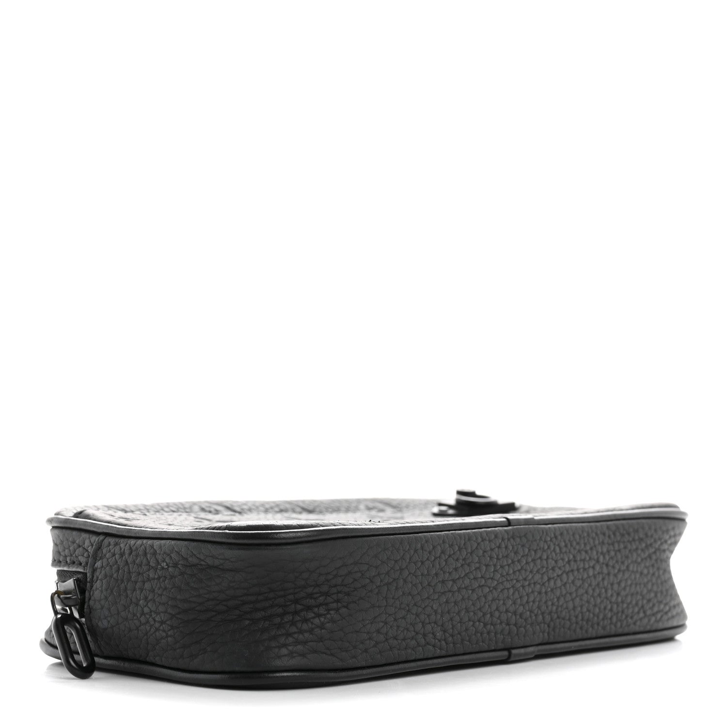 Louis Vuitton Taurillon Monogram Uniformes Solar Ray Soft Pochette Volga Belt Bag Black 4 of 11