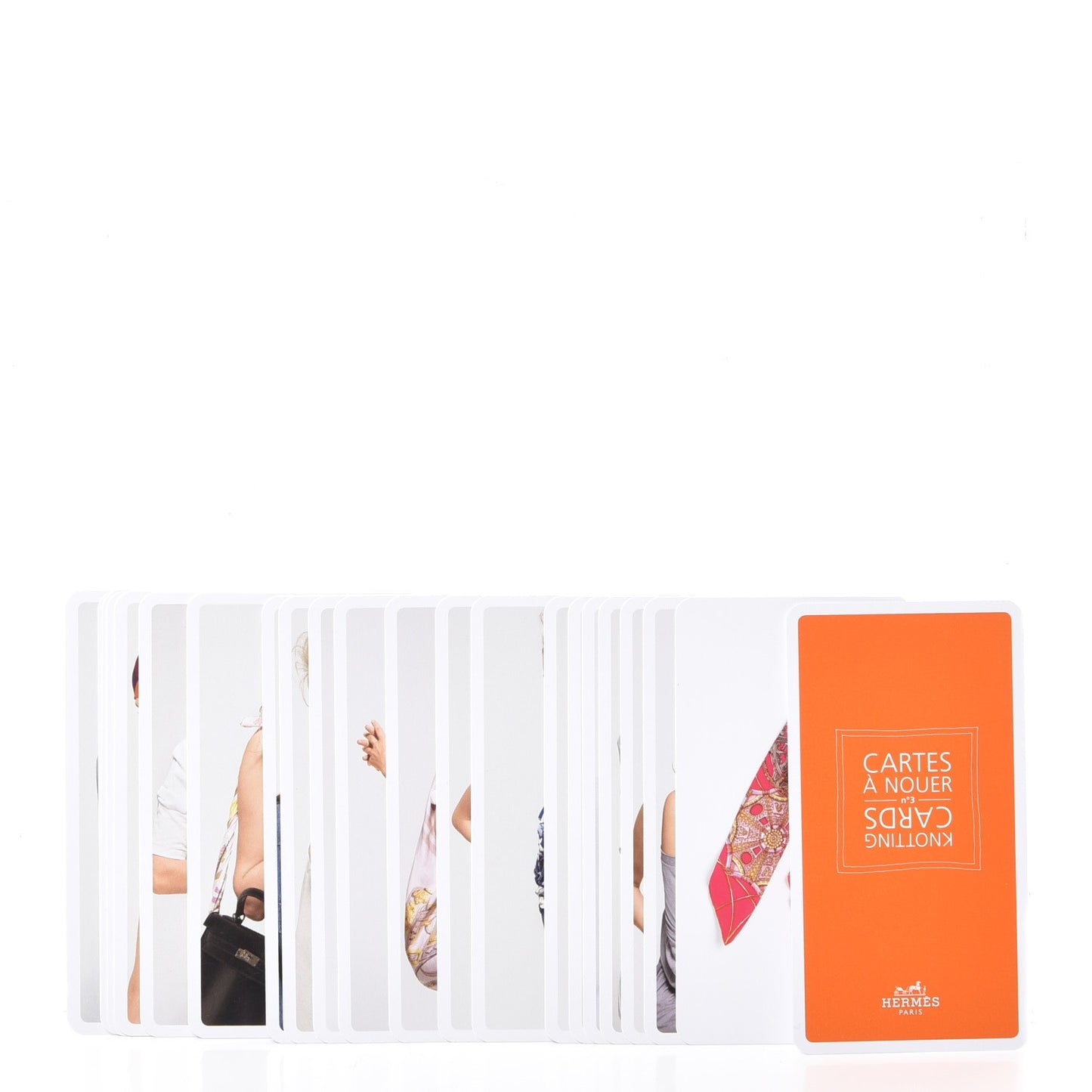 Knotting Cards Cartes A Nouer Carre Scarf Guide