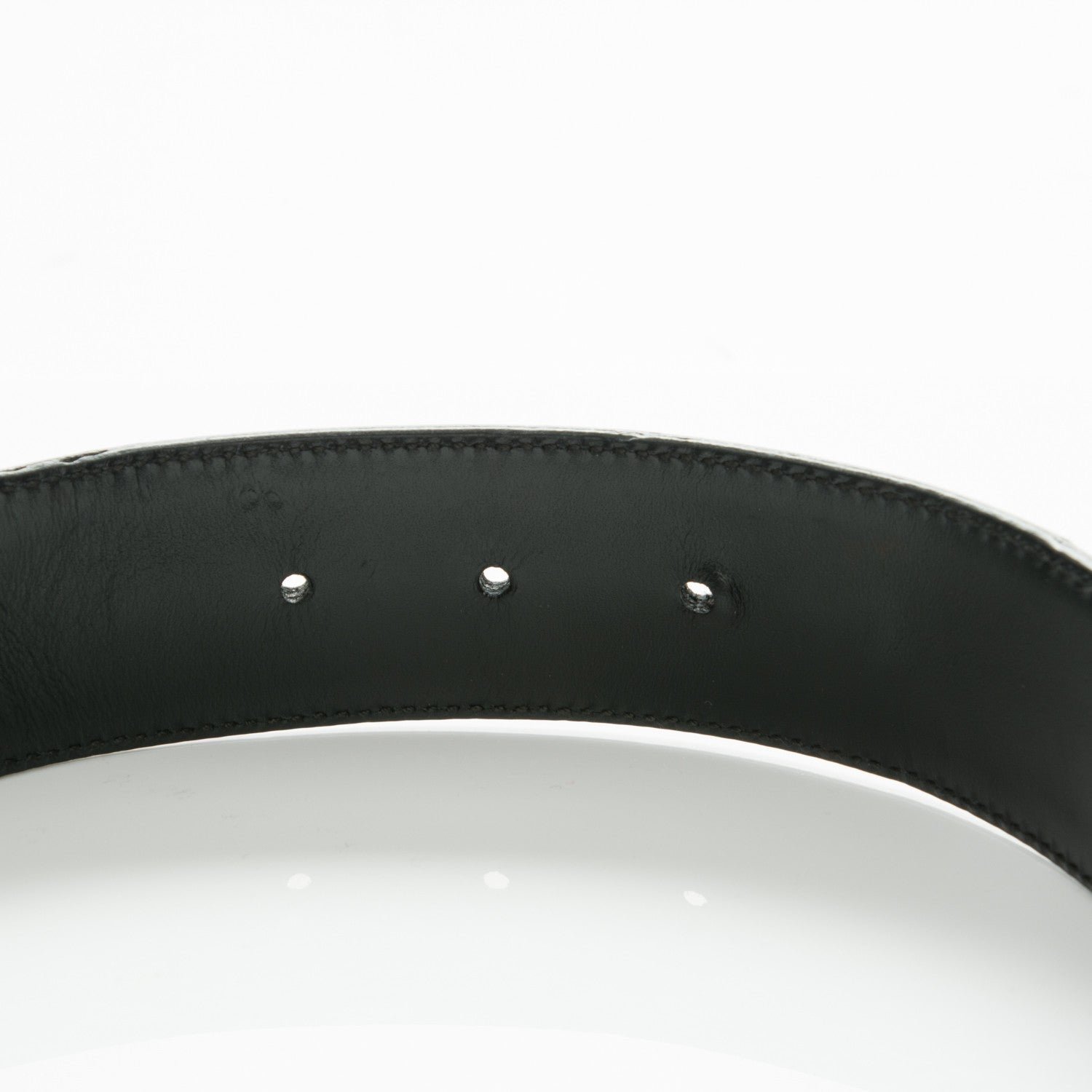 Gucci Monogram Interlocking G Belt 95 38 Black 5 of 6