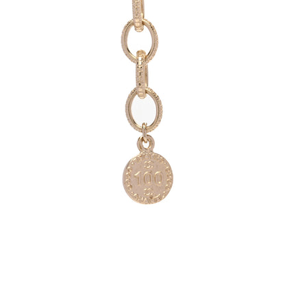 Chanel Pearl CC 100th Anniversary Necklace Light Gold 5 of 5