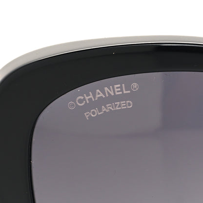 Chanel Acetate Pearl Polarized Winter Butterfly Sunglasses 5338-H-A Black 7 of 7