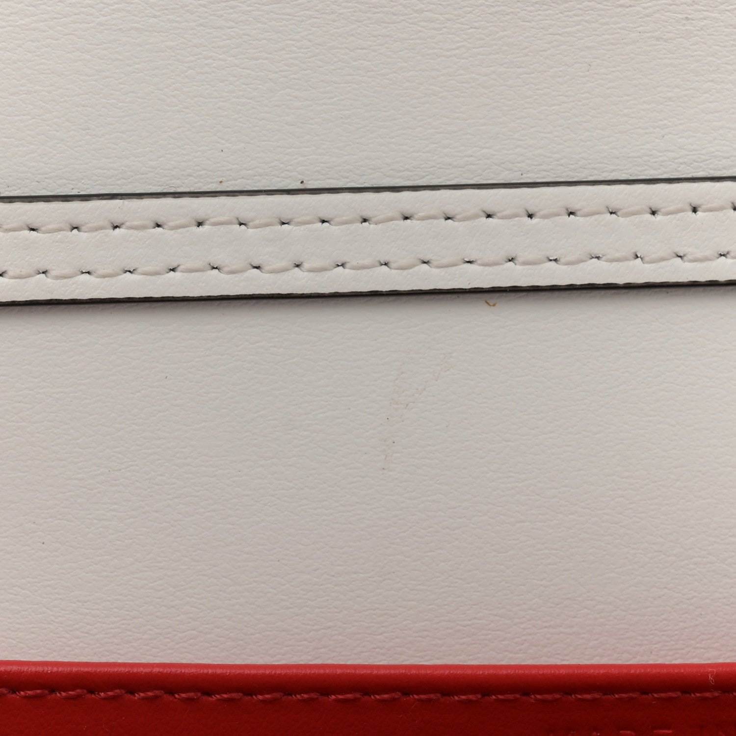Christian Louboutin Calfskin Glitter Spikes Multimetal Paloma Clutch White 11 of 13