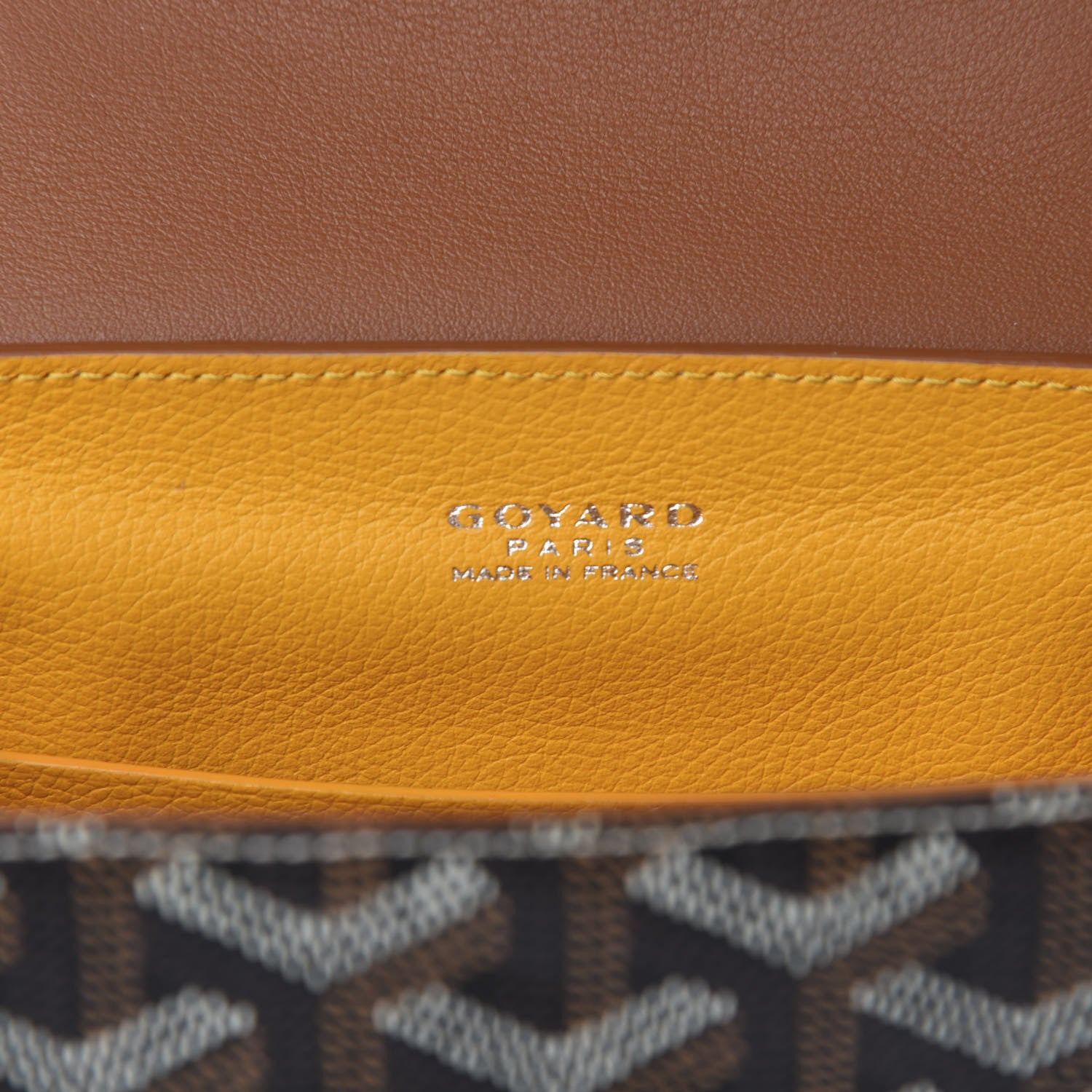 Goyard Goyardine Mini Saigon Black Gold 8 of 10