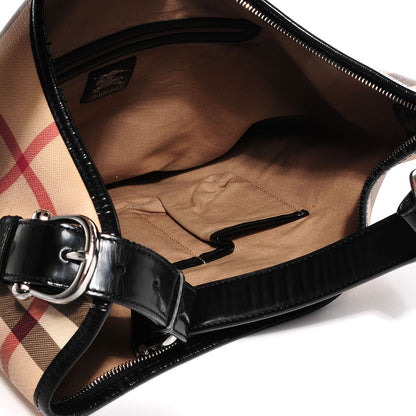 Burberry Supernova Check Large Larkin Hobo Black 5 of 8