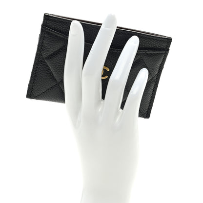 Chanel Caviar Quilted Card Holder Black 2 of 7