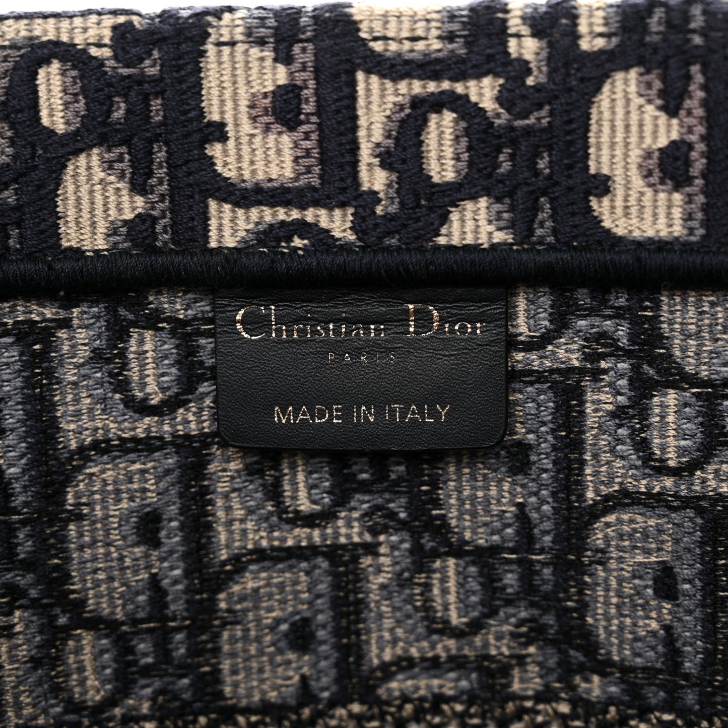 Oblique Medium Book Tote Blue Multicolor