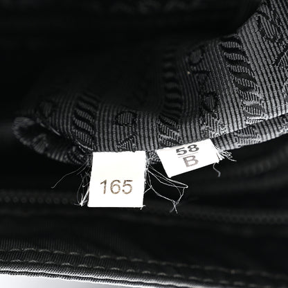 Prada Nylon Vela Flat Messenger Bag Black 7 of 10
