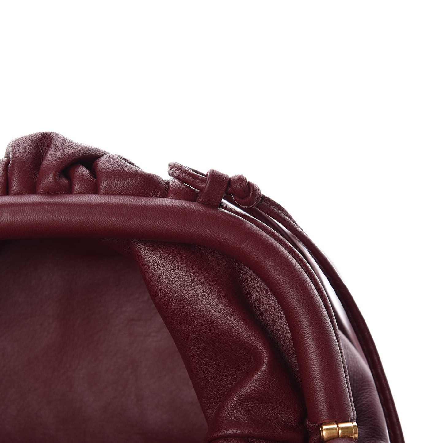 Butter Calfskin The Mini Pouch Bordeaux