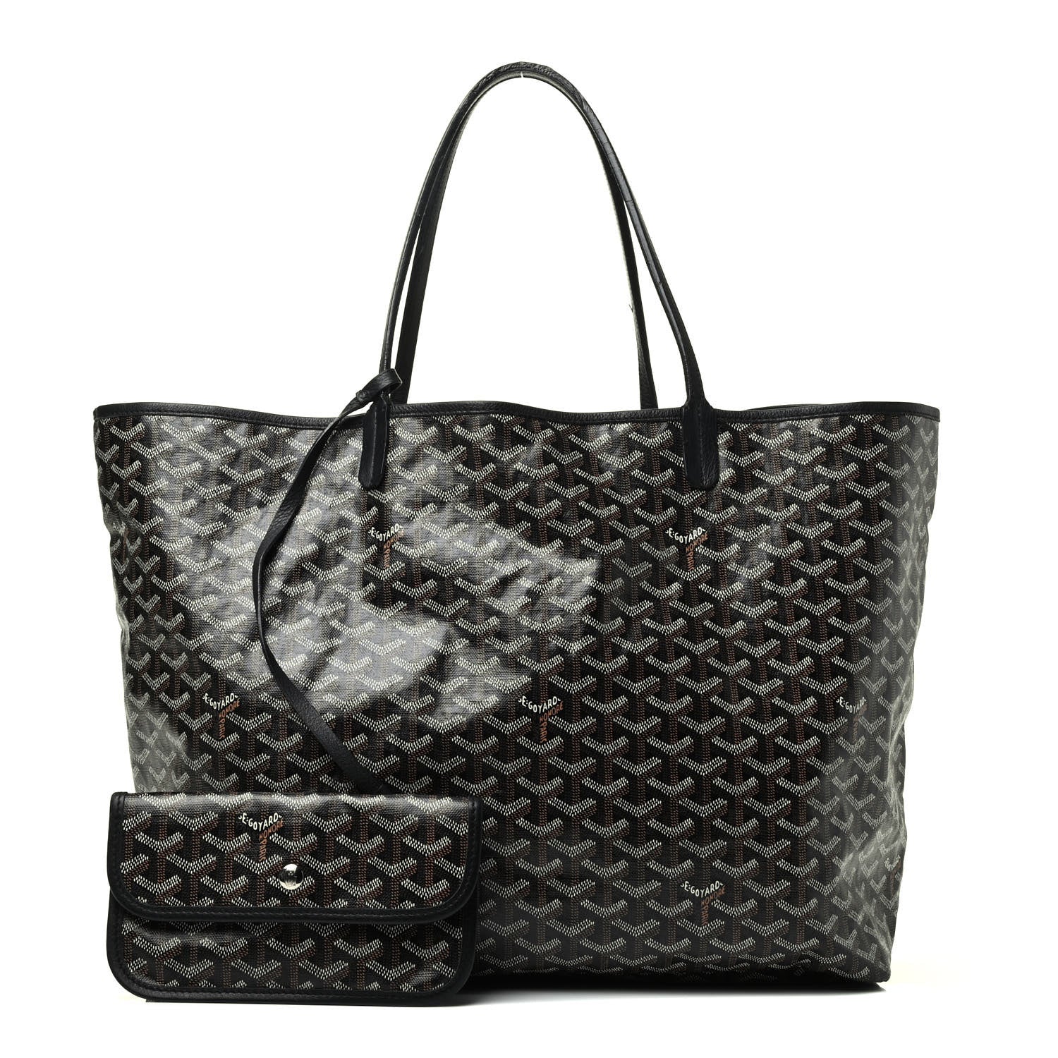 Goyard Goyardine Saint Louis GM Black 1 of 8