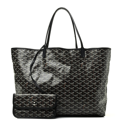 Goyard Goyardine Saint Louis GM Black 1 of 8