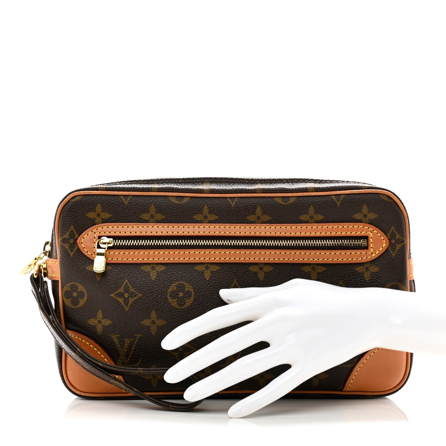 Louis Vuitton Monogram Pochette Marly Dragonne 26 2 of 7