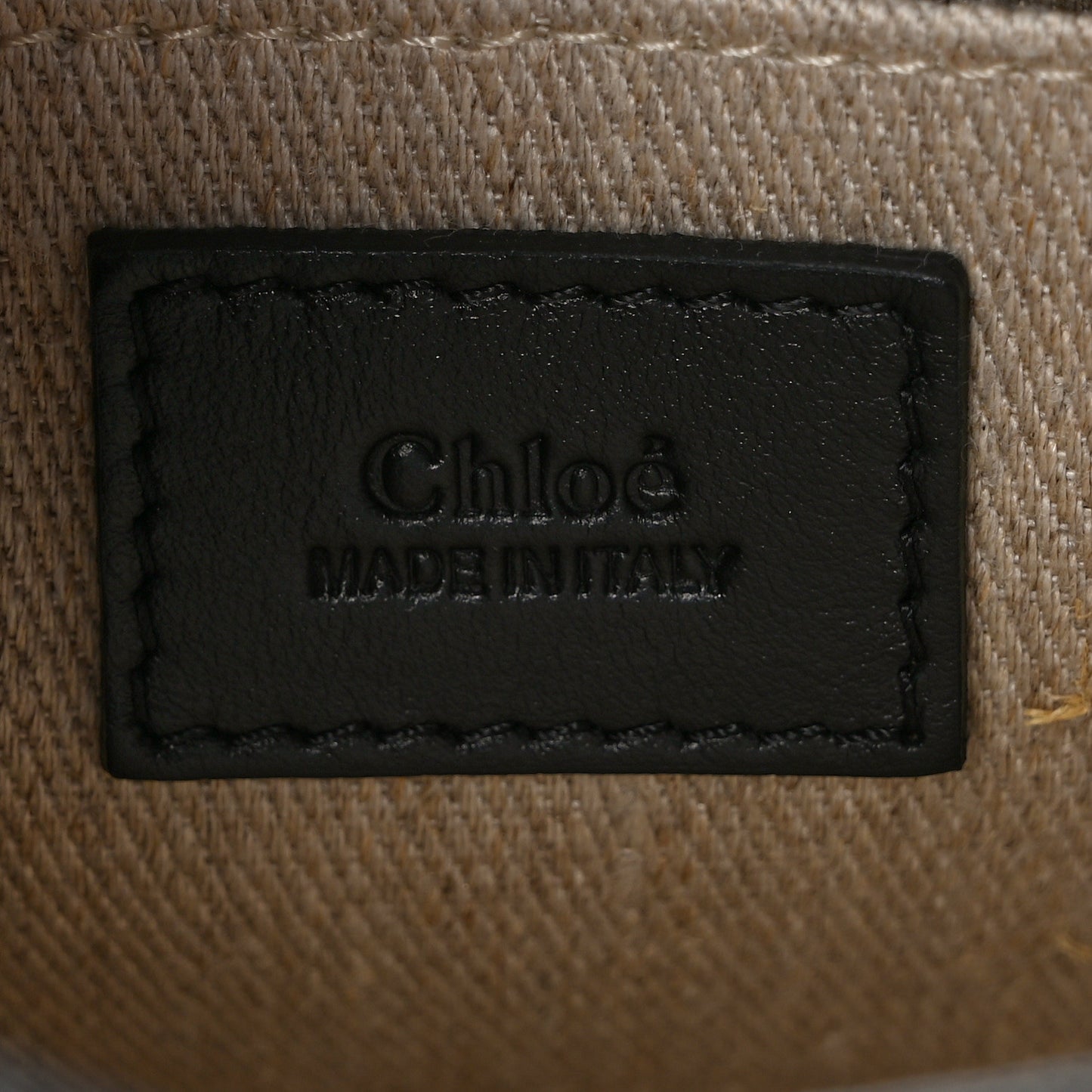 Calfskin Mini Woody Ribbon Tote Black