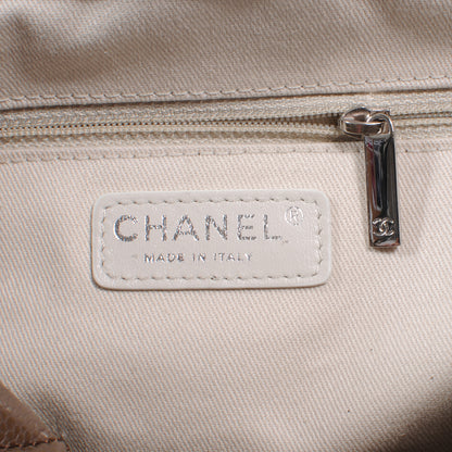 Chanel Caviar CC Timeless Soft Tote Taupe Fonce 6 of 9