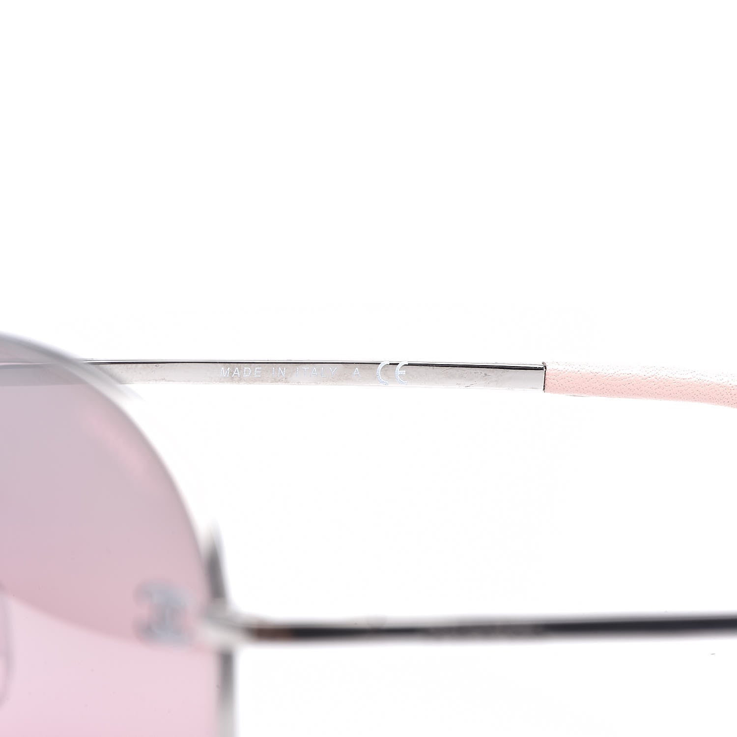 Chanel CC Aviator Sunglasses 4189-T-Q Pink 5 of 8