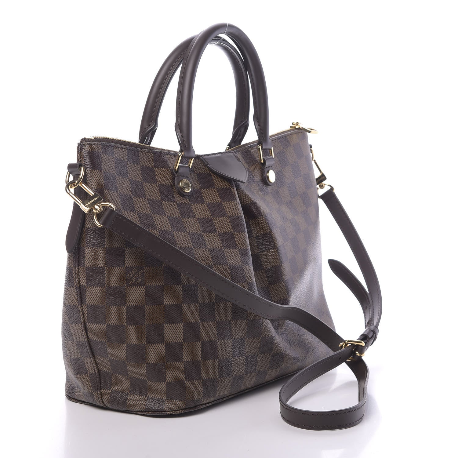 Louis Vuitton Damier Ebene Siena MM 3 of 10