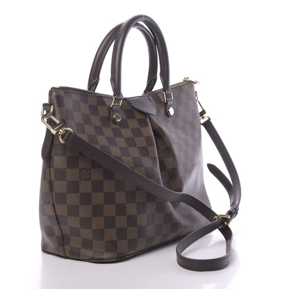 Louis Vuitton Damier Ebene Siena MM 3 of 10