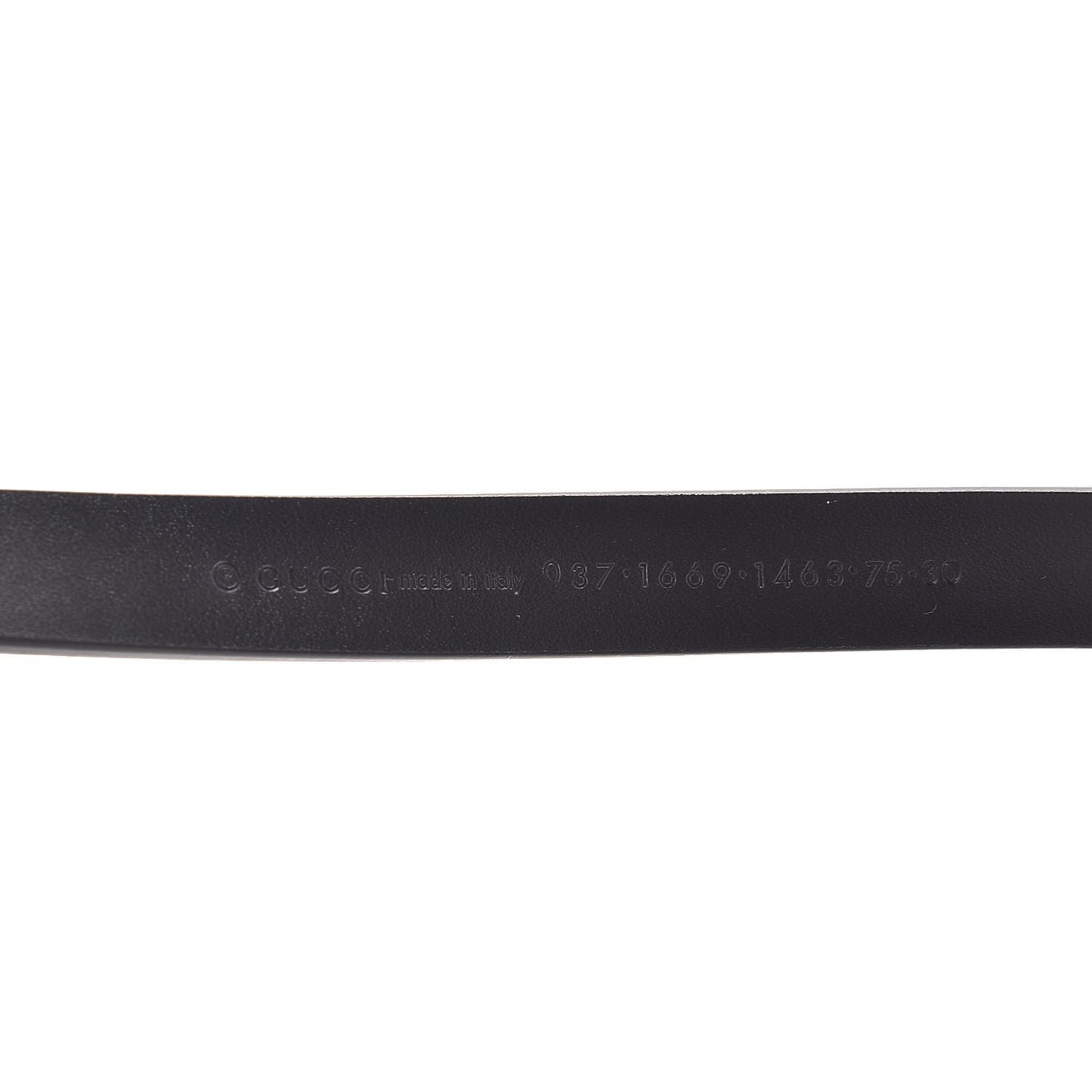 Calfskin G Logo Belt 75 30 Black