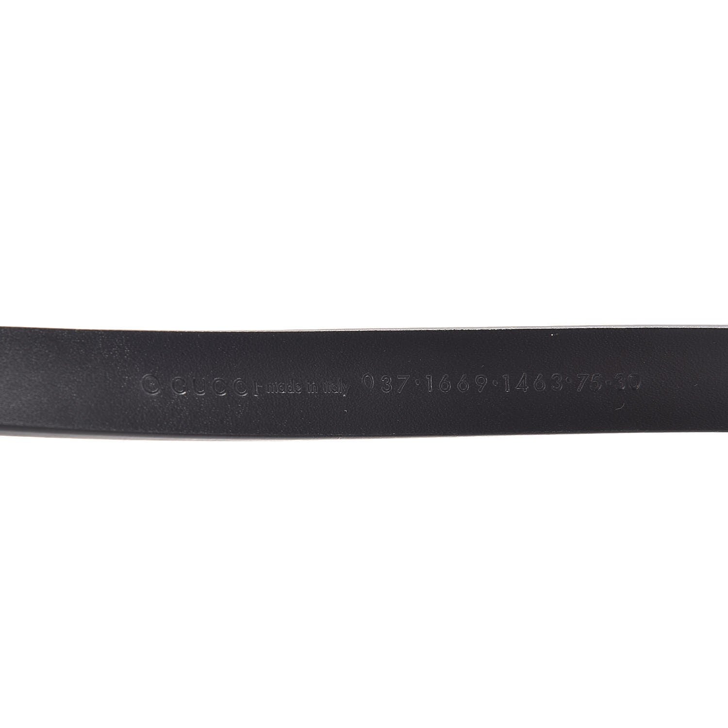Gucci Calfskin G Logo Belt 75 30 Black 7 of 7