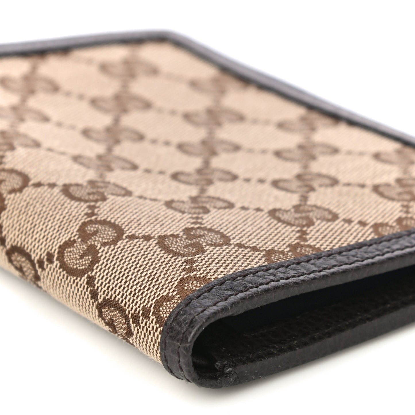 Monogram Passport Case Dark Brown