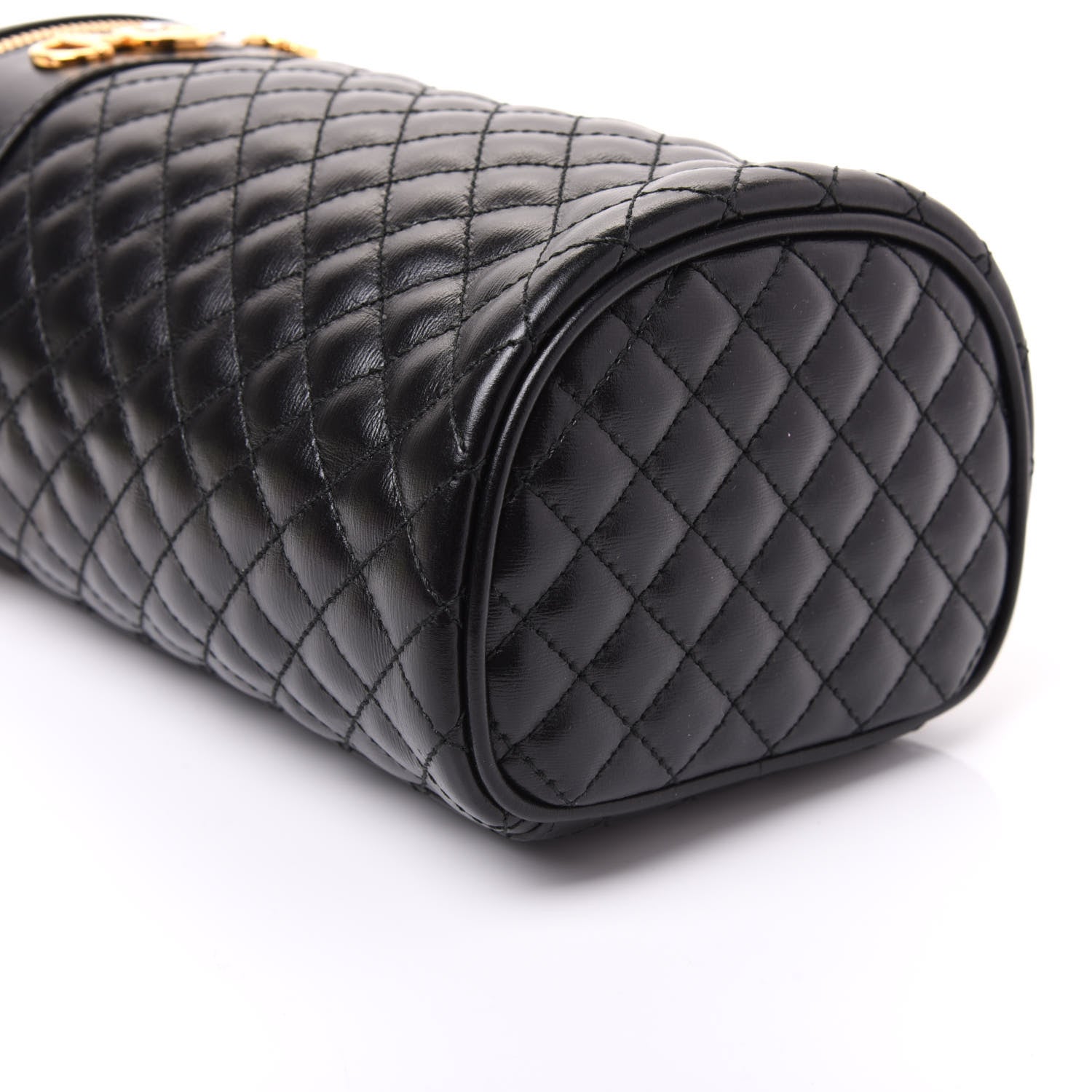 Gucci Calfskin Trapuntata Zumi Belt Bag Black 5 of 10