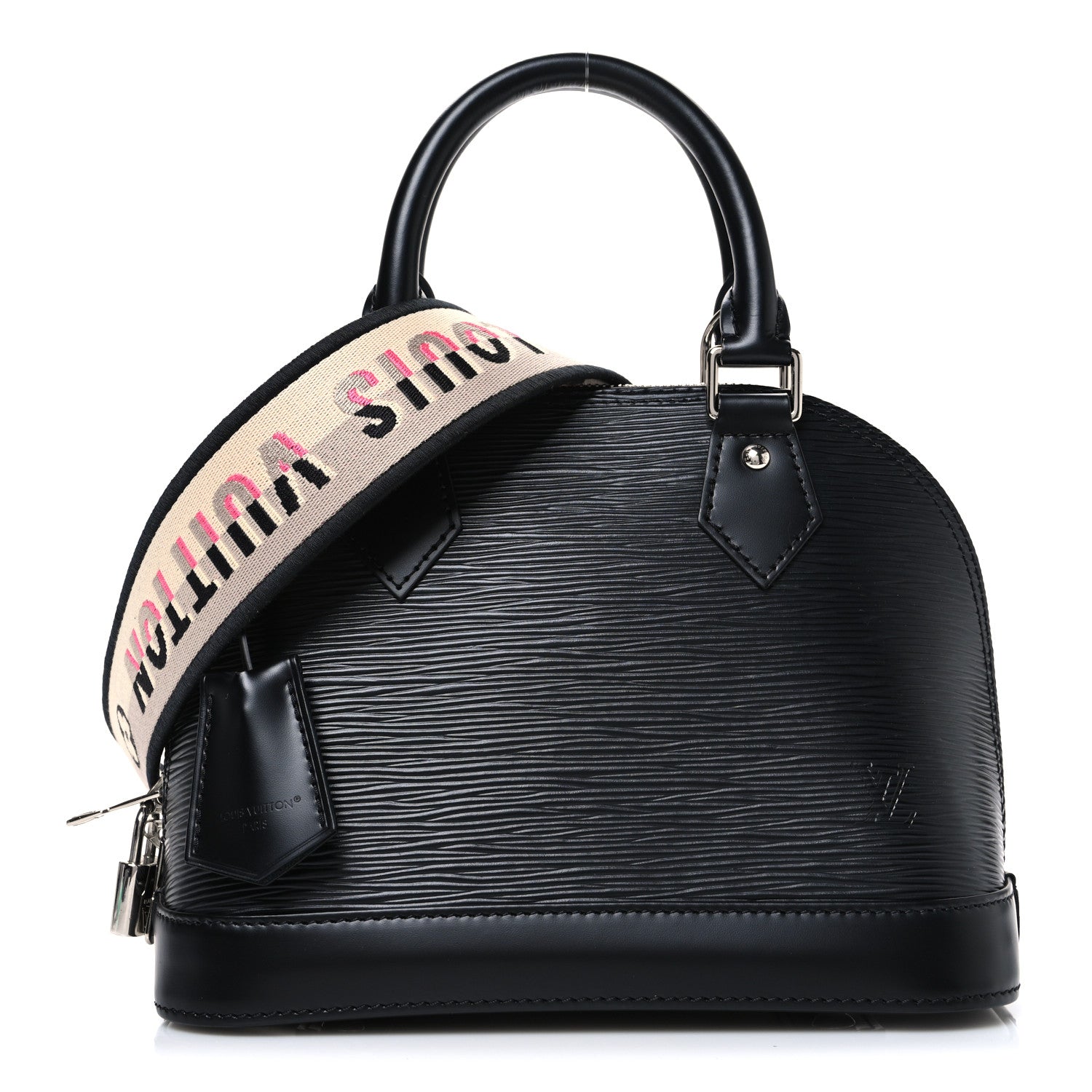 Louis Vuitton Epi Jacquard Alma BB Black 1 of 10