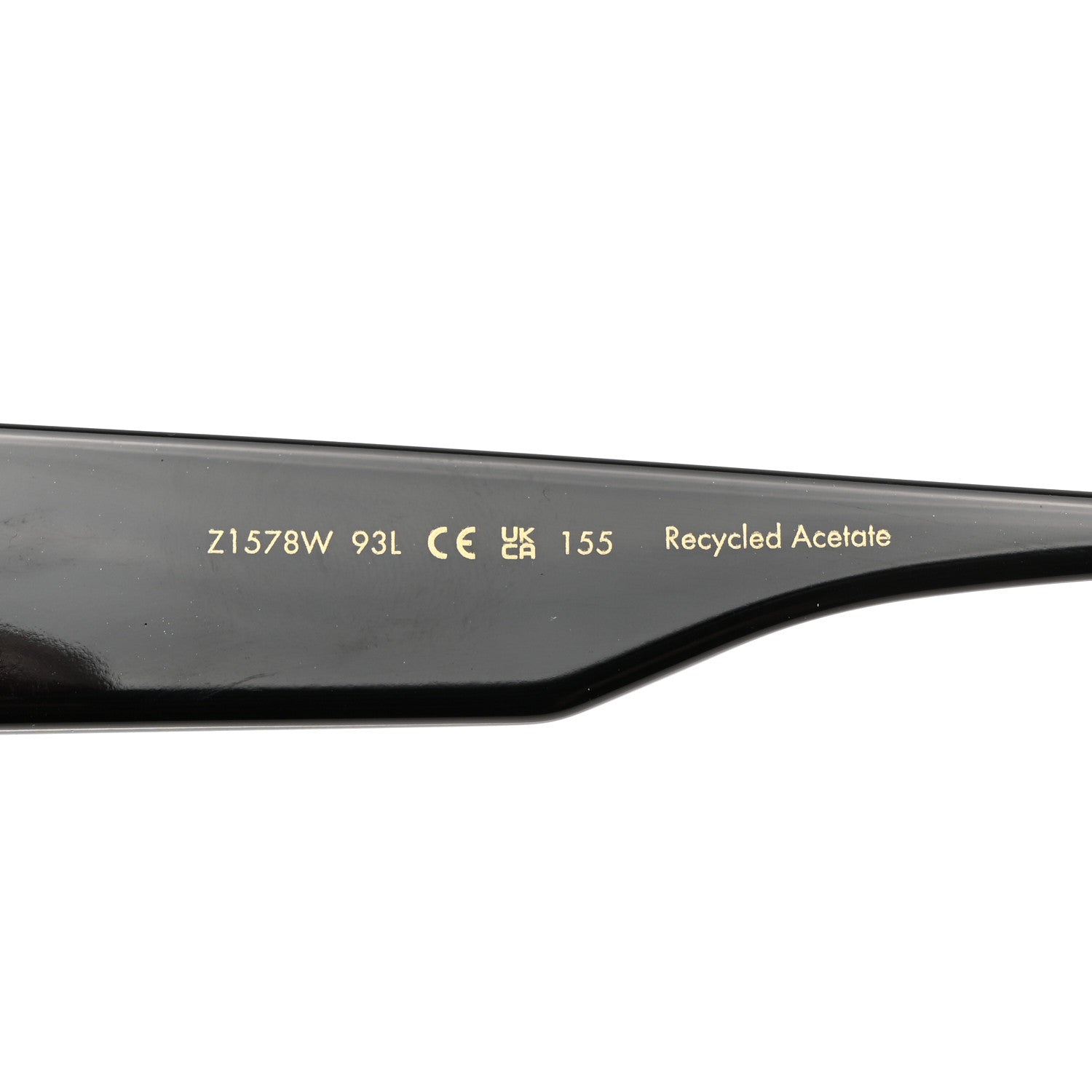 Louis Vuitton Acetate Swarovski Crystal Cyclone Sunglasses Z1578W Black 6 of 8