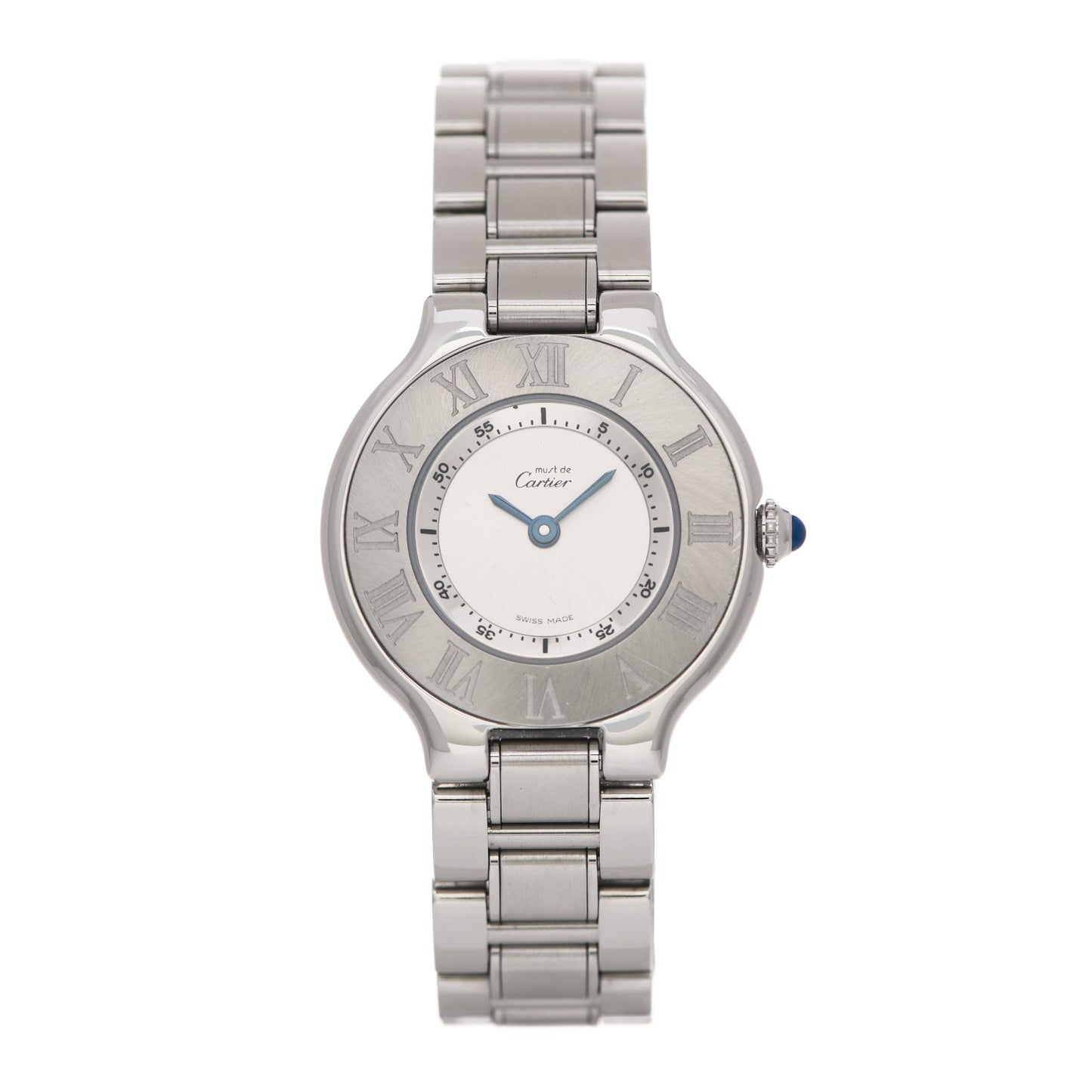 Stainless Steel 28mm Must De 21 Quartz Watch