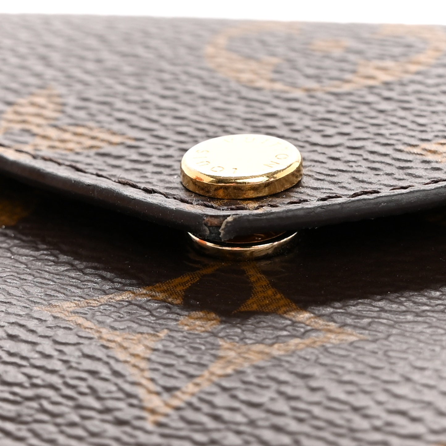 Monogram Recto Verso Card Holder Black